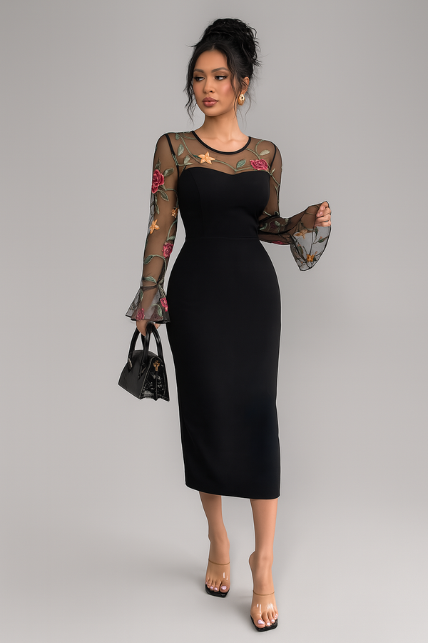 Robe Élégante Fleurie