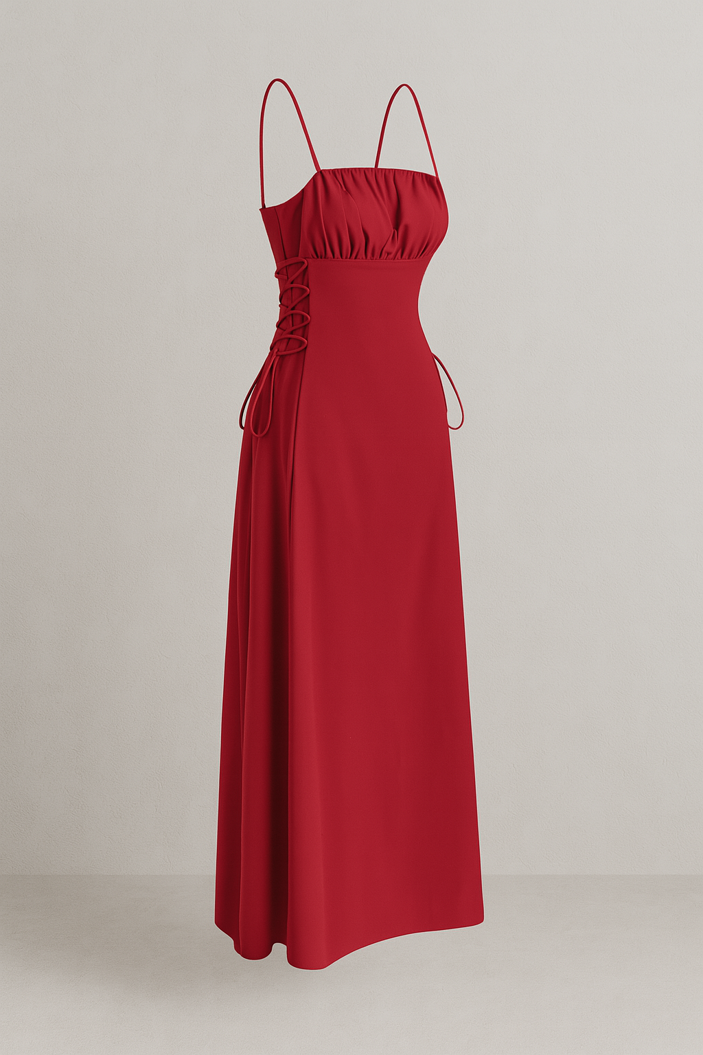 Robe Rouge Longue