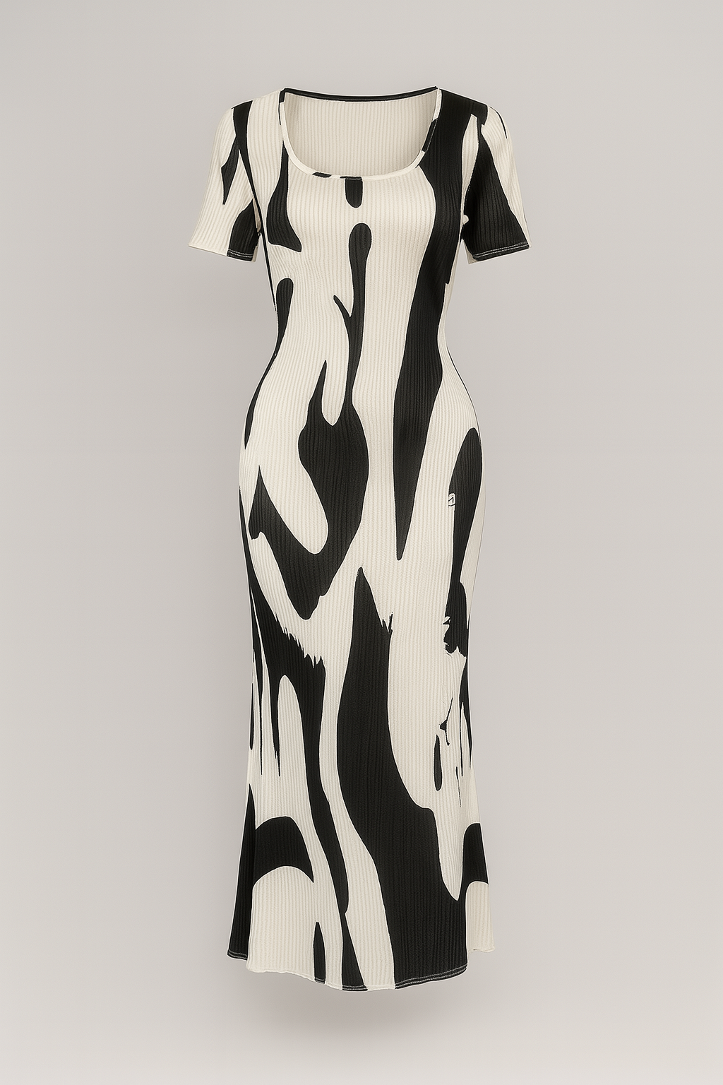 Robe Maxi Géométrique
